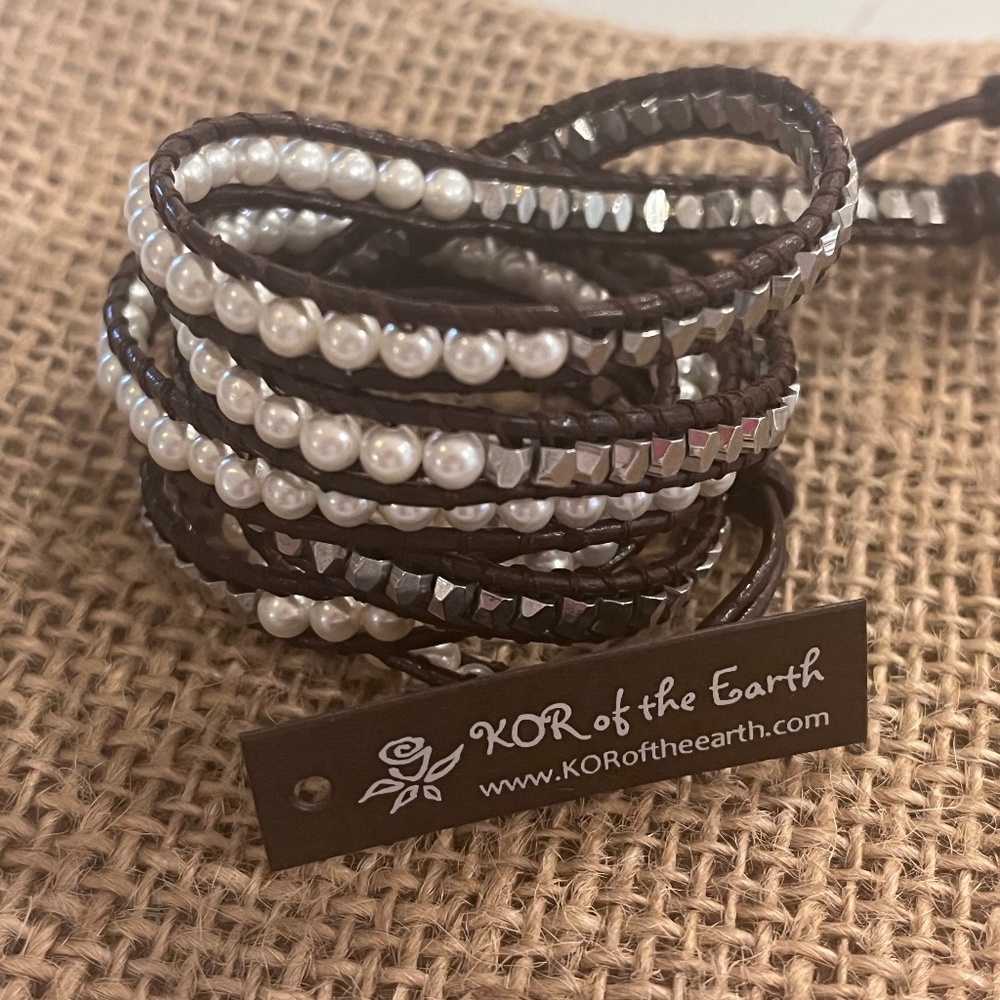 Leather Wrap Bracelet